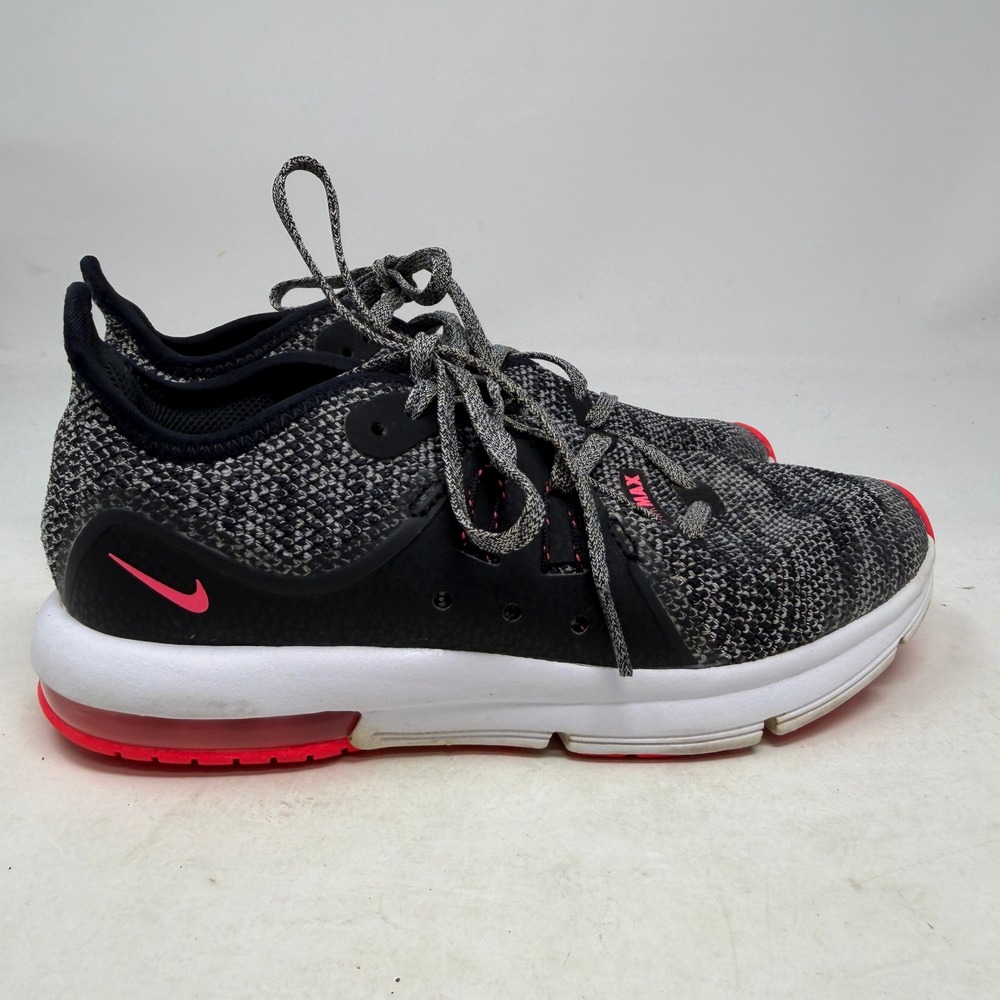 Nike Running Shoes Youth 3Y Air Max Sequent 3 Black White Pink A01252-001 EUC